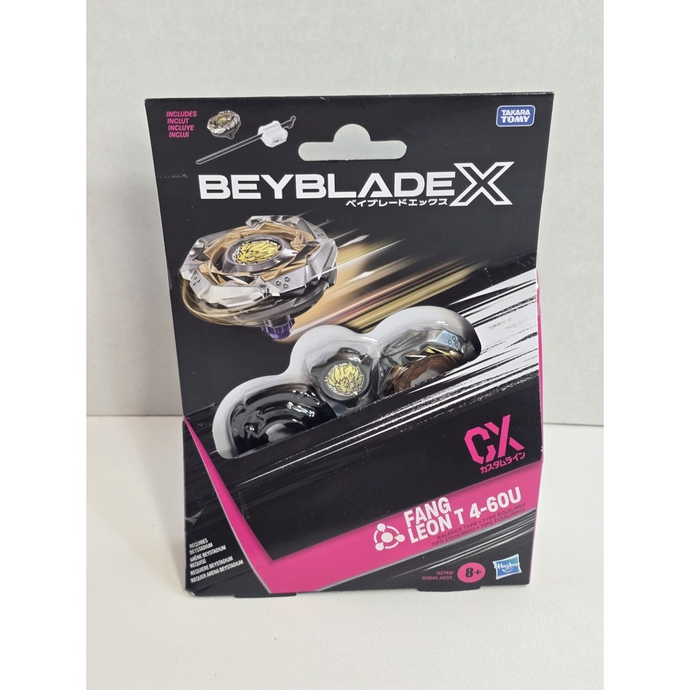 New Release Fang Leon T 4-60U Takara Tomy‎ Beyblade X CX Hasbro Sealed